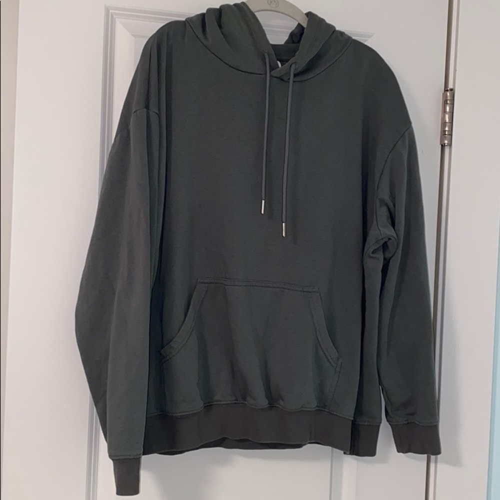 H&M green hoodie